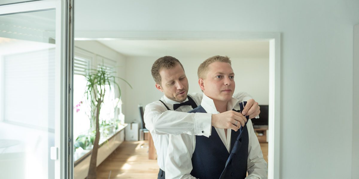 Getting Ready Bräutigam